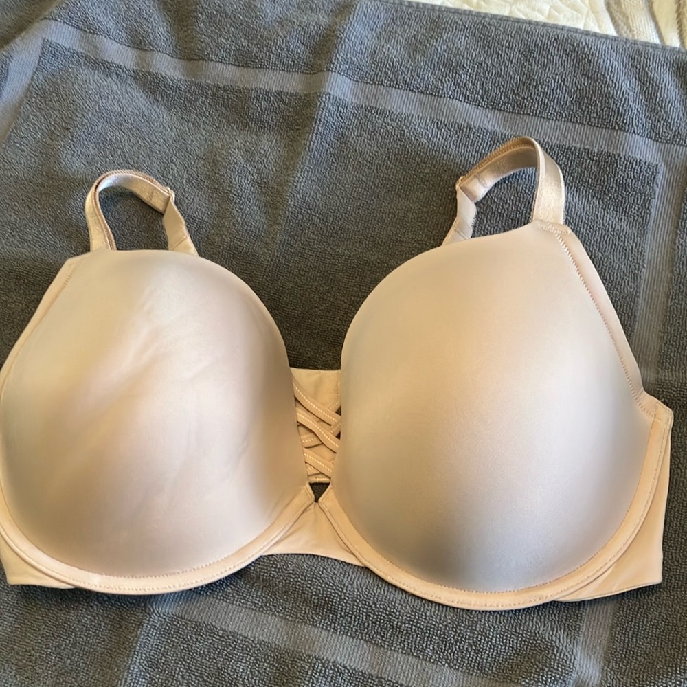 Torrid Cream Plunge Bra